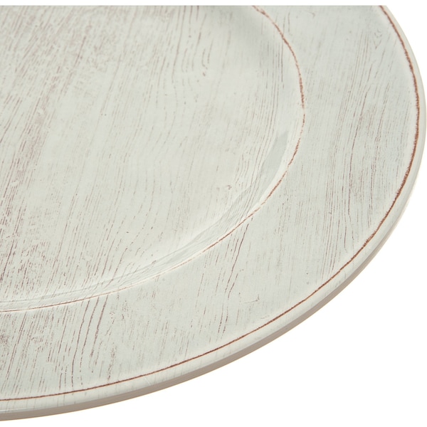 Carlisle Foodservice Melamine Dinner Plate, 11", Buff, PK12 - 6400106