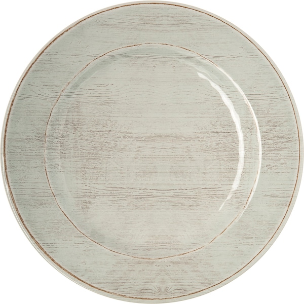 Carlisle Foodservice Melamine Dinner Plate, 11", Buff, PK12 - 6400106