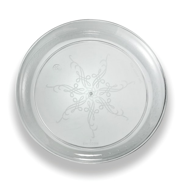 Emi Yoshi Dessert Plate, 1 2/20, 6" Clear, PK240 - EMI-CC006