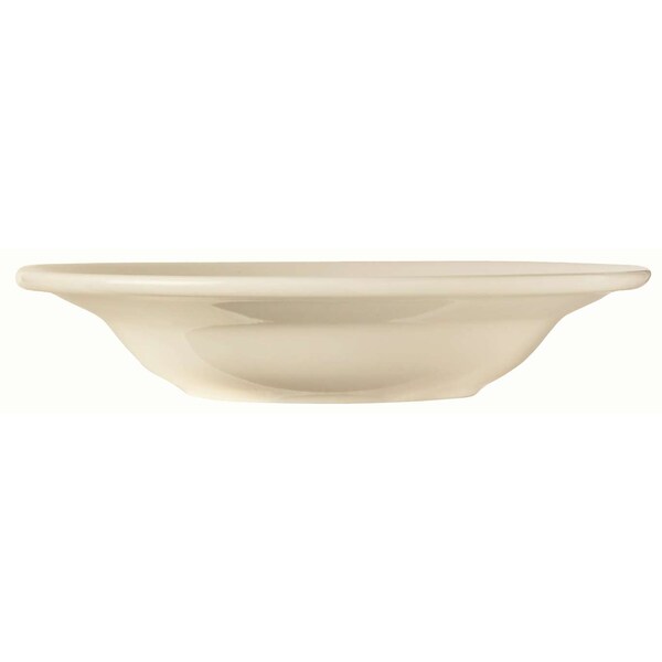 World Tableware Princess White 8.75" 12 oz. Cream White Deep Soup Bowl, PK24 - PWC-3