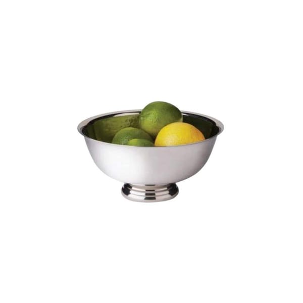 Auric 7 in. Stainless Steel Revere Bowl, Silver - AU3572199