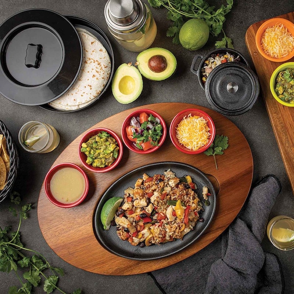 Tablecraft Fajita Serving Board, 17"x12.25"x.75 - 10710