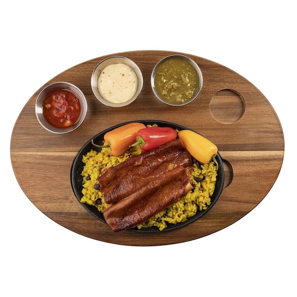 Tablecraft Fajita Serving Board, 17"x12.25"x.75 - 10710