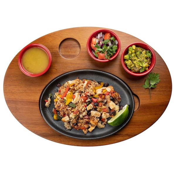 Tablecraft Fajita Serving Board, 17"x12.25"x.75 - 10710
