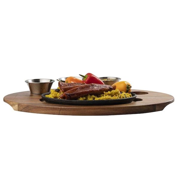 Tablecraft Fajita Serving Board, 17"x12.25"x.75 - 10710