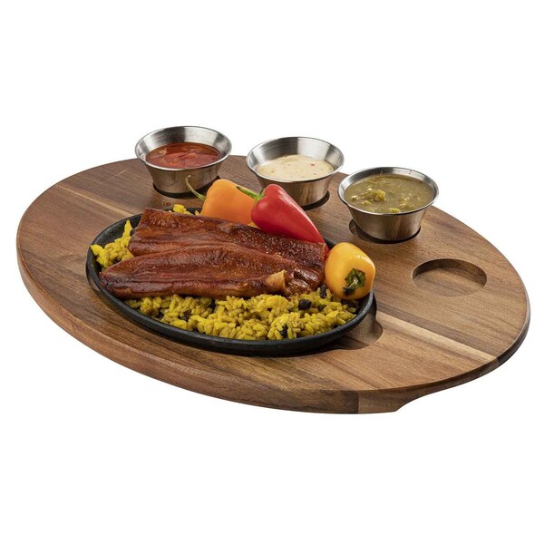 Tablecraft Fajita Serving Board, 17"x12.25"x.75 - 10710