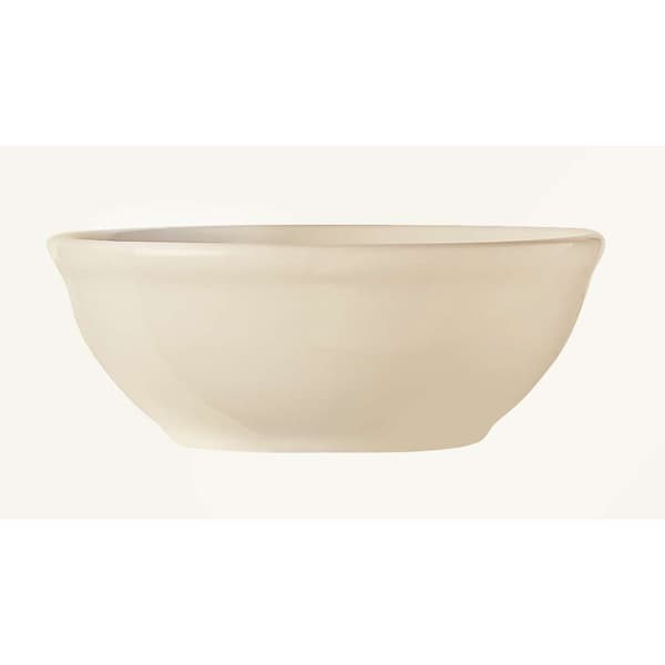 World Tableware Princess White 5.88 16 oz. Cream White Rolled Edge Oatmeal Bowl, PK36 - PWC-18