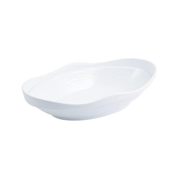 Bon Chef Euro Round Bowl 6Qts 18"L X 11"W X 4"Deep - 53202WHITE