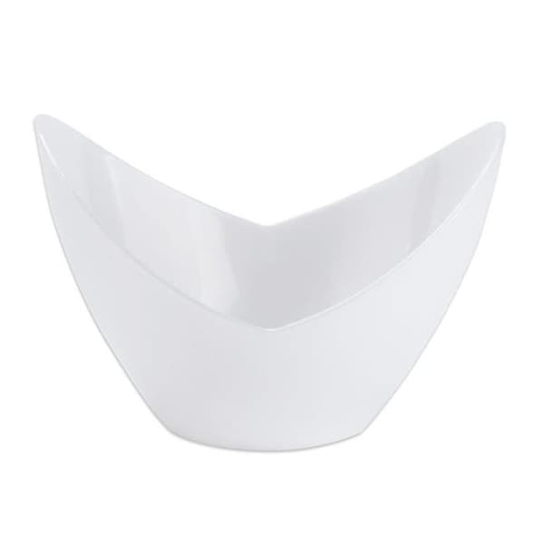 Fineline Settings Fineline Settings 6302-WH White Small Tiny Tureens Appetizer Bowl - 6302-WH