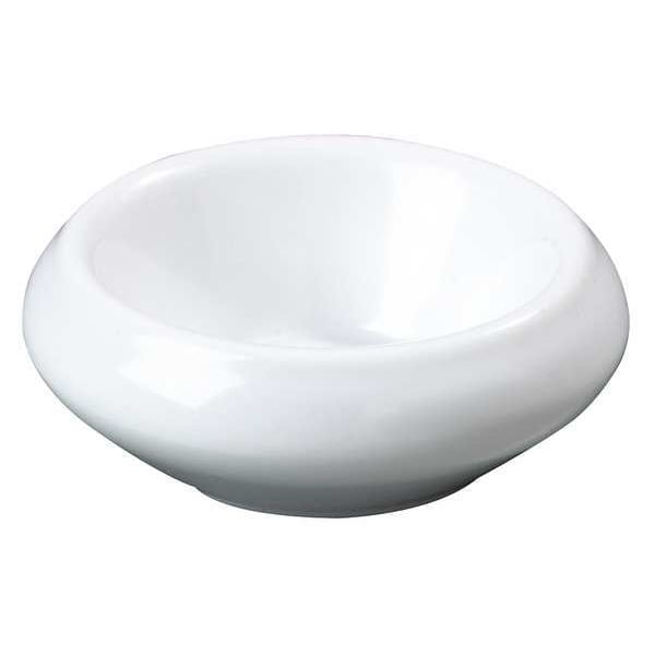 Carlisle Foodservice Butter Dish, 2.37", Melamine White PK48 - 0855GR02