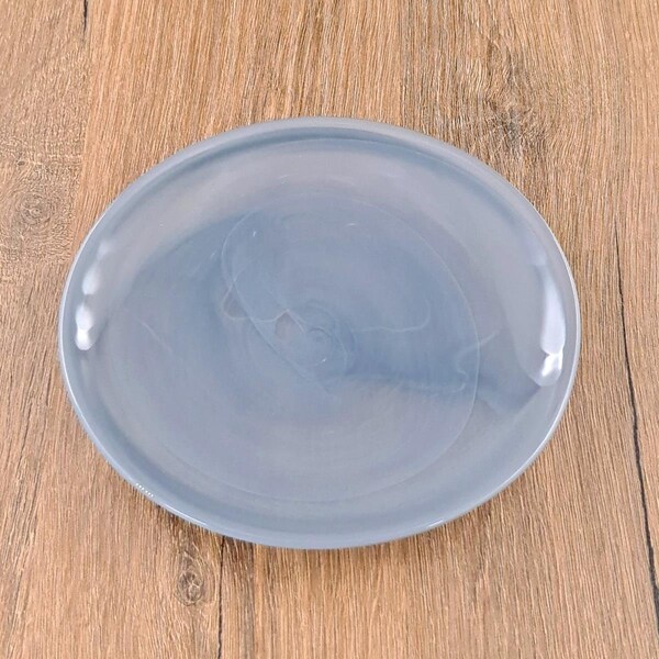 Red Pomegranate Collection 6.5 in. Nuage Canap Plates, Graphite - Set of 4 - 4810-7