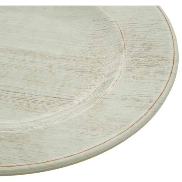 Carlisle Foodservice Melamine Salad Plate, 9", Buff, PK12 - 6400206
