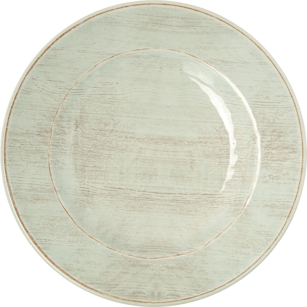 Carlisle Foodservice Melamine Salad Plate, 9", Buff, PK12 - 6400206