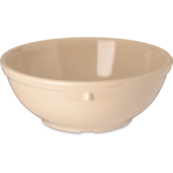 Carlisle Foodservice Melamine Nappie Bowl, 16 oz., Tan, PK48 - 4352025