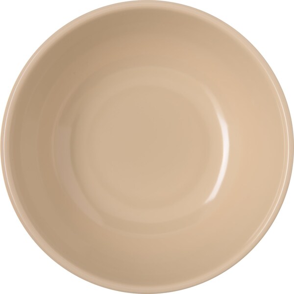 Carlisle Foodservice Melamine Nappie Bowl, 16 oz., Tan, PK48 - 4352025