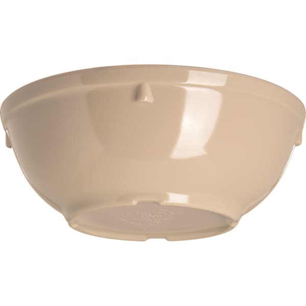 Carlisle Foodservice Melamine Nappie Bowl, 16 oz., Tan, PK48 - 4352025
