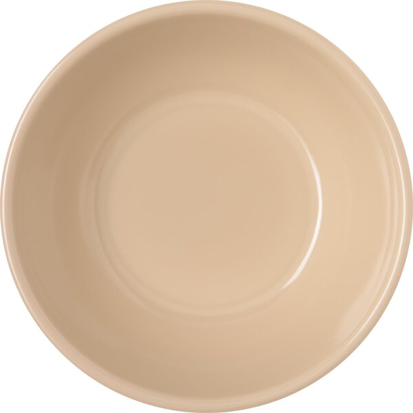 Carlisle Foodservice Melamine Nappie Bowl, 14 oz., Tan, PK48 - 4352125