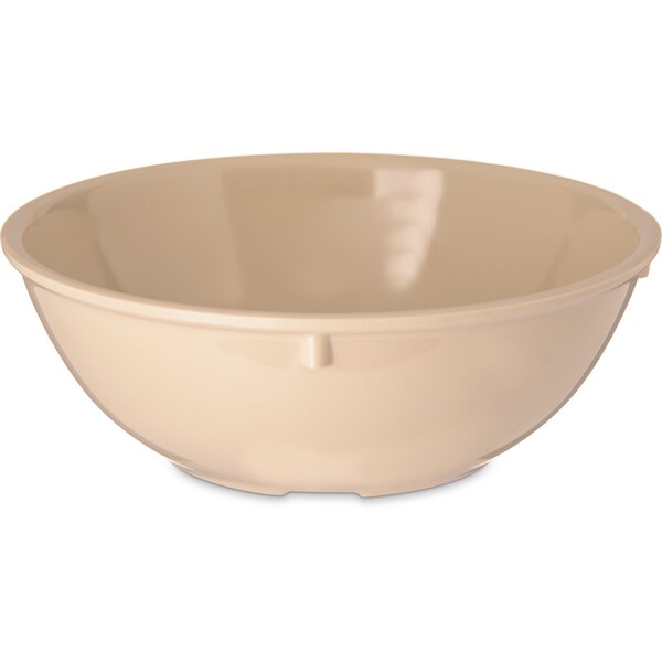Carlisle Foodservice Melamine Nappie Bowl, 14 oz., Tan, PK48 - 4352125
