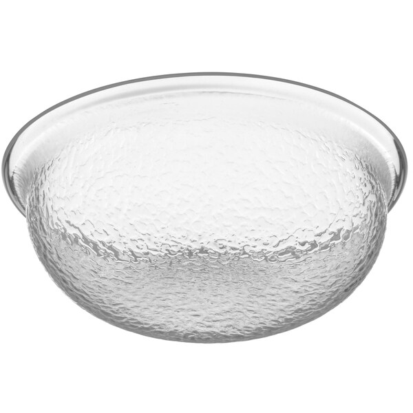 Carlisle Foodservice Pebbled Bowl Round, 1.4 qt., Clr, PK4 - SB6807