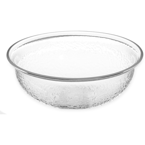 Carlisle Foodservice Pebbled Bowl Round, 1.4 qt., Clr, PK4 - SB6807
