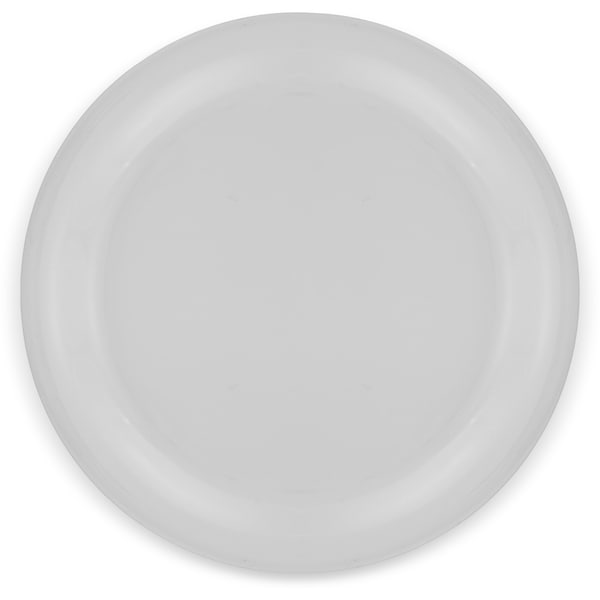 Carlisle Foodservice Narrow Rim Salad Plate, 7.25", Bone, PK48 - 3300642