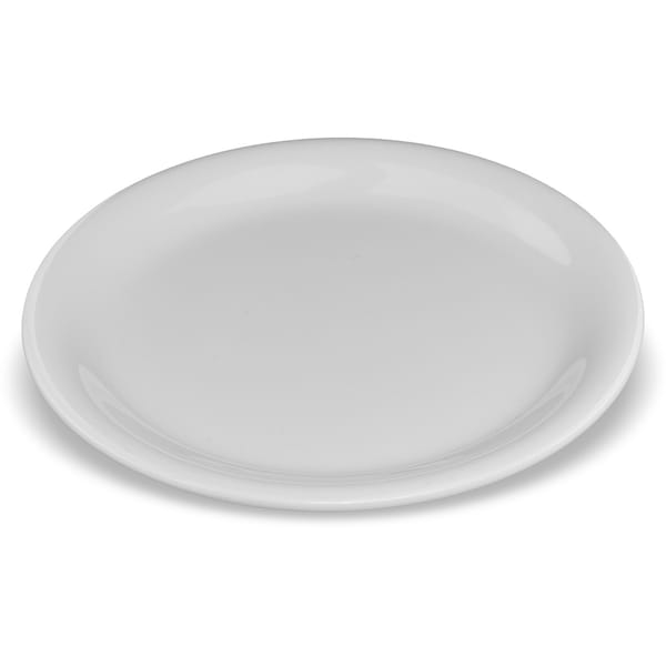 Carlisle Foodservice Narrow Rim Salad Plate, 7.25", Bone, PK48 - 3300642