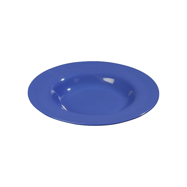 Carlisle Foodservice Chef Salad Pasta Bowl, 20 oz., Blue, PK12 - 3303014