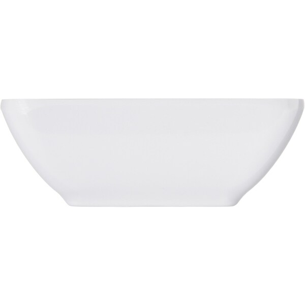Carlisle Foodservice Melamine Square Ramekin, 2 oz, White - 086002