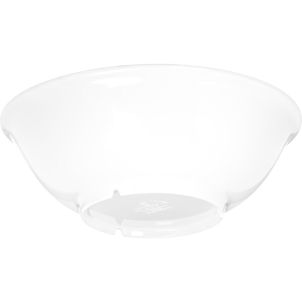 Carlisle Foodservice Mlmn Footed Serve Bowl, 36 oz., Wt, PK12 - 4373802