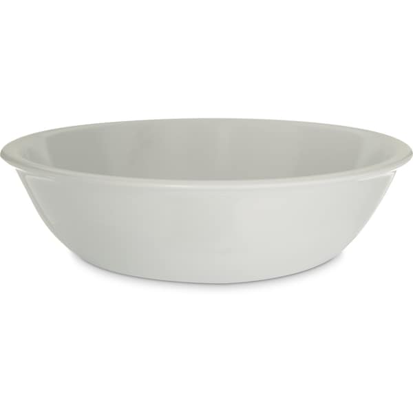 Carlisle Foodservice Melamine Soup Salad Bowl, 32 oz., Wht, PK24 - 593302