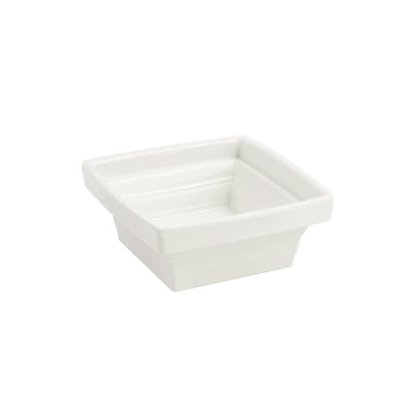Bon Chef Americana Square Bowl 1Qt 5 1/2"L X 5 1/2"W X 2 1/4"Deep - 53109IVORY