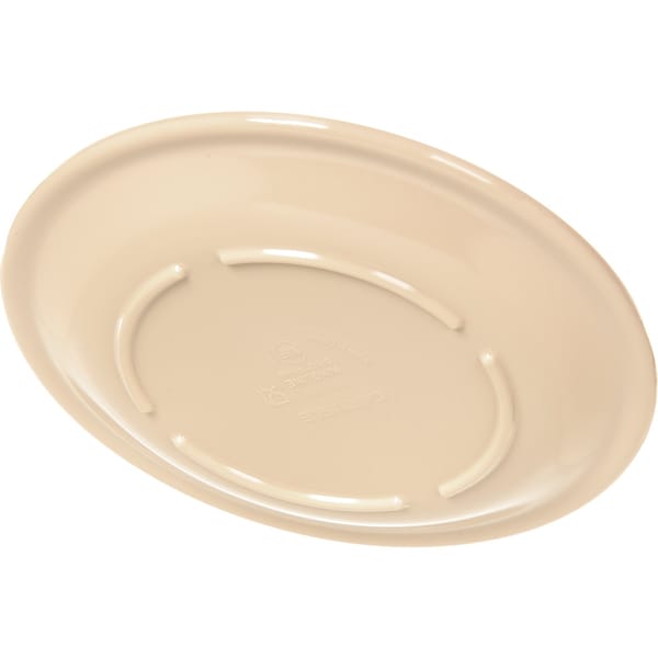 Carlisle Foodservice Melamine Bread/Butter Plate, 5.5", Tn, PK48 - KL20525