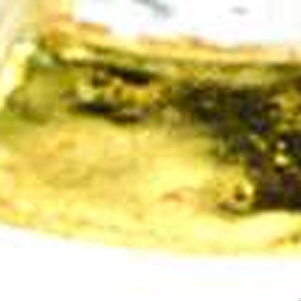 Homeroots 7 in. Glass Square Edge Gold Plates - Set of 4 - 376063