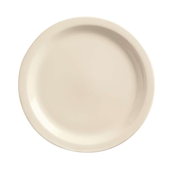 World Tableware Kingsman White 5.5" Cream White Narrow Rim Plate, PK36 - NR-5