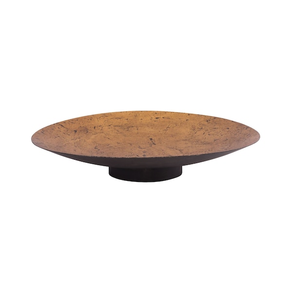 Elk Studio Iron Bowl in Antique Gold, Small - BOWL030