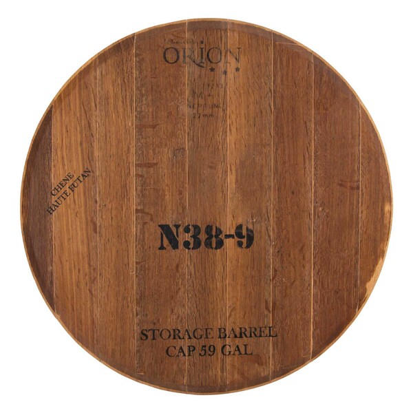 Elk Home WB Wine Cask Lazy Susan - SUSAN001