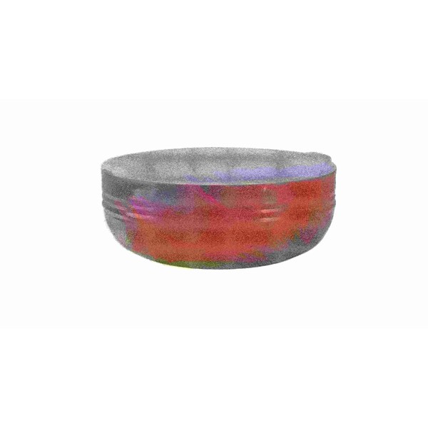 Bon Chef Cold Wave Bowl & Stacking Cover  9 7/8" Dia X 4 3/4" H  3 1/2 Qt - 9319ORANGE