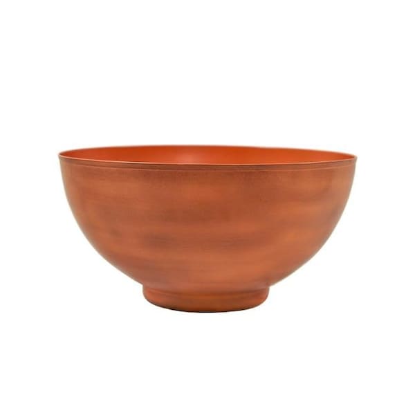 Achla Designs ACHLA Designs C-60BS 8 in. Burnt Sienna Bowl; Small - C-60BS