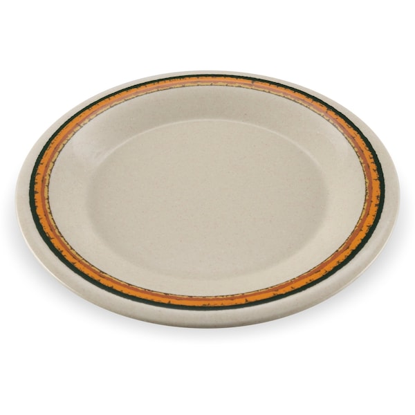 Carlisle Foodservice Mlmn Wide Rim Dinnr Plate, 9", Sand, PK24 - 43013908