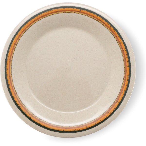 Carlisle Foodservice Mlmn Wide Rim Dinnr Plate, 9", Sand, PK24 - 43013908