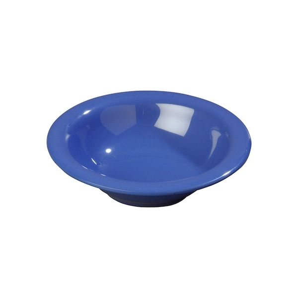 Carlisle Foodservice Melamine Rimmed Bowl, 12 oz., Blue, PK24 - 3303614