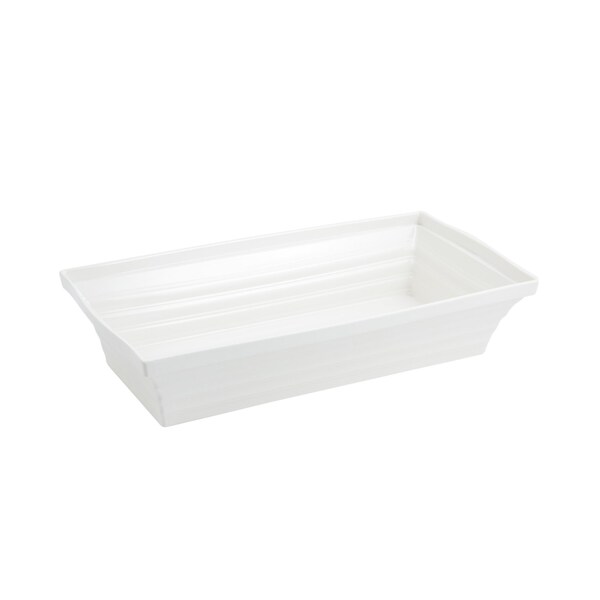 Bon Chef Americana Square Bowl 10 1/4"L X 19"W X 4" 10 Qts - 53105IVORY