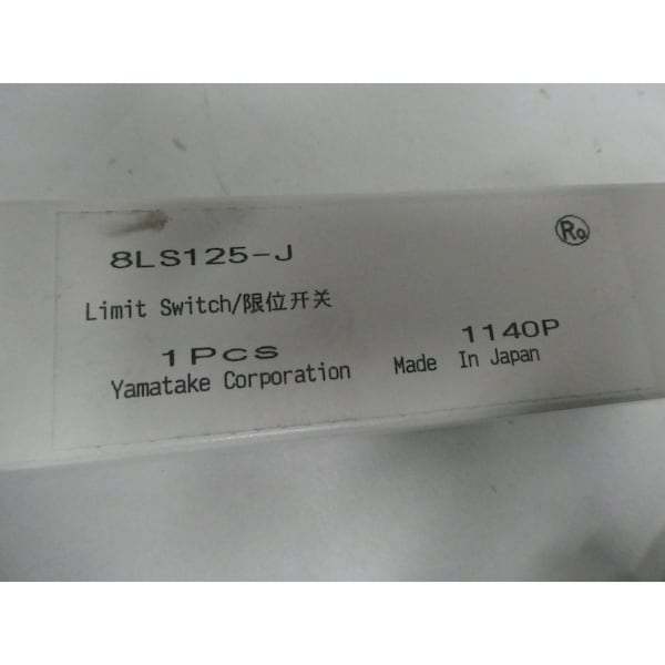 Varilla oscilante Yamatake de 125/250/480V CA 125/250V CC con interruptor de límite - 8LS125-J