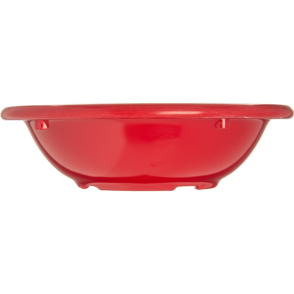 Carlisle Foodservice Melamine Rim Fruit Bowl, 4.75 oz., Rd, PK48 - KL80505