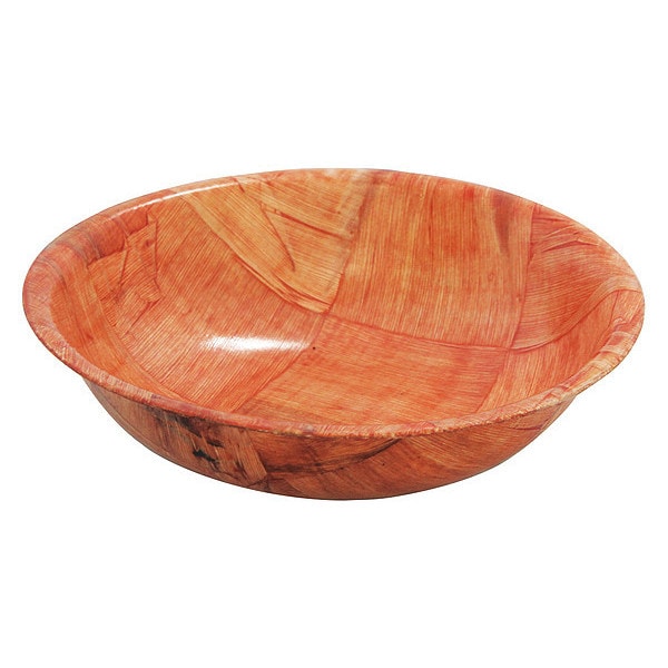 Tablecraft Woven Wood Round Bowl, 18" Dia - 218W