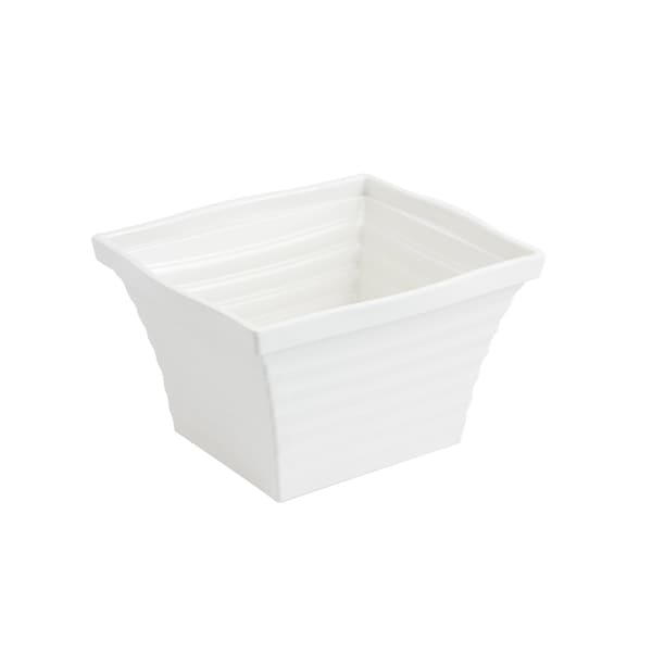 Bon Chef Americana Square Bowl 10 1/4"L X 9"W X 4" 4Qts 16Oz - 53102IVORY