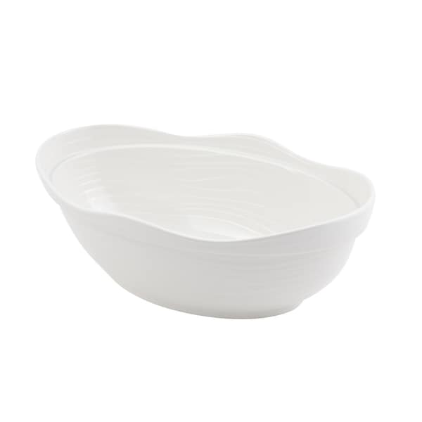Bon Chef Euro Round Bowl 11Qts. 18"L X 11"W X 6"Deep - 53201IVORY