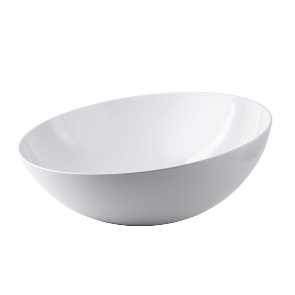 Tablecraft Sierra Mel Rnd Xl Bowl, Nsf, 13.6"X5.5" - M4094WH