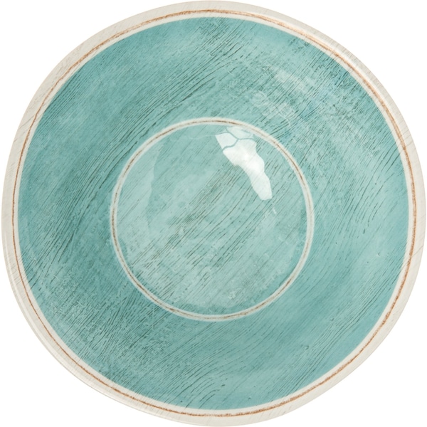 Carlisle Foodservice Melamine Ice Cream Bowl, 27 oz., Aqua, PK12 - 6401315