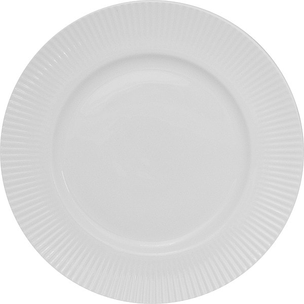 Iti Plate, 6 1/2" Dia, Bright White, PK36 - SB-6